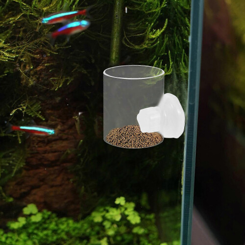2 Pack Floating Fish Feeding Ring Aquarium Fish Tank Feeder Circle 2