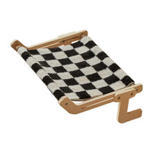 Wooden Frame Hanging Cat Window Hammock Detachable Basking Platform Window Seat Shelves As Shown