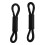 100PCS Adjustable Spraddle Leg Brace for Newborn Chick Quail Duck Black 4