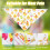 Easter Dog Bandana 2 Pack Cute Pet Triangle Scarf Egg Flower 2