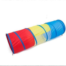 Tunnel coloré à explorer en rampant, jouet idéal pour les tout-petits, à offrir en cadeau pour jouer à l'intérieur ou à l'extérieur.