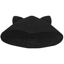 Chapeau de sorcière à oreilles de chat créatif pour adultes et adolescents, cosplay, Halloween, festival, scène, noir