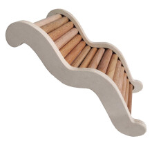 Wooden Pet Rabbit Hamster Climbing Bridge Ladder Bird Nest House Chew Resistant Toy Snake ladder