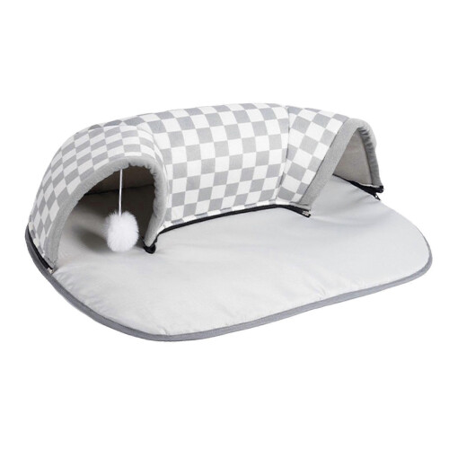 Play Tunnel & Bed for Cats Small Medium Large & Other Pets Bunny