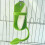 Plastic Cuttlebone Holder Bird Cage Feeder Cup Rack Storage Bowl Stand SZRH A-YH 2