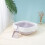 Oversized Spill-Proof Thickened Semi-Enclosed Litter Pan with Scoop Grey S 1
