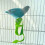 Plastic Cuttlebone Holder Bird Cage Feeder Cup Rack Storage Bowl Stand SZRH A-YH 3