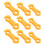 9pcs Splay Leg Hobble Braces for Newborn Chicks Quails Ducks Parrots 3