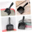 Small Reusable PP Black Cat Waste Cleaning Scoop Sand Strainer Tool 3