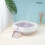 Oversized Spill-Proof Thickened Semi-Enclosed Litter Pan with Scoop Grey S 2