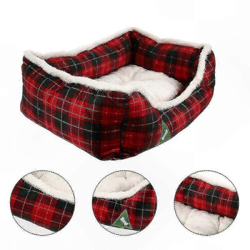 Lit douillet pour chat, nid chaud et confortable 2
