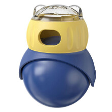 Interactive SlowFeeder Cat Puzzle Treat Dispenser Toy for IQ Bonding Indoor Entertainment