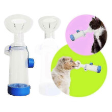 2 Mask Inhaler Spacer for Cats & Small Dogs MDI Round Silicone
