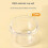 12Pcs Screw-On Bird Fruit Feeder Cup Adjustable Height for Parent Cage 5