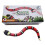 Sensing Snake Design Electronic Cat Toy USB Rechargeable Auto Obstacle Avoidance Flashing Eyes 40cm 5