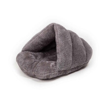 2025 Cotton Bed House Sleeping Bag for Pet Dog Puppy Cat Kitten Chihuahua Size M Grey