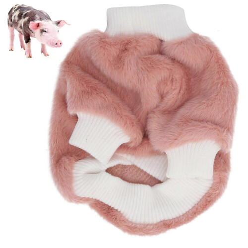 25-26 Hausschwein Herbst Winter Dicker Warmer Langarm-Pullover Body 2