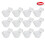 12-Pack Automatic Hanging Drinking Cups for Quail Pigeon Cage Bird Feeding Equipment 1