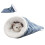 Ultra Soft Plush Cat Sleeping Sack - Large for Indoor Cats 2