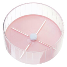 Silent Hamster Running Wheel Stand Adjustable Height Rotatory Jogging Wheel Small Pet Toy Pink