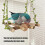 5 Pack Wood Bird Swing Chewable Bridge Toy for Parrots Parakeets Various Cages Multicolor 4
