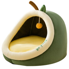 Lit-grotte auto-chauffant pour chat, lavable, apaisant, pour chats et chiens, fond antidérapant, multicolore