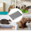 DoubleLayer Cat Litter Mat Light Gray NonSlip Reusable EasyClean 25-26s 5