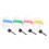 4 Pack Hanging Water Bottle for Hamster Dispenser Easy Install Clean Water 1