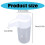 2pcs Plastic Bird Waterer & Automatic Feeder for Parrot Parakeet Lovebird Cage Multicolor 2