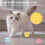 Upgraded SilverVine Catnip Chirping Balls 3 Pack Fluffy Kicker 3 Lifelike Sounds Exercise 3-Pack 5