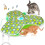 Tapis de jeu interactif intelligent pour chat Cache-cache, activé par le toucher, avec son de souris 1
