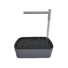 Vasca da bagno automatica per pappagalli con doccia e sistema di circolazione dell'acqua, edizione 0922.