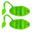Parrot Feeding Rack Bird Stand 4Pcs Green Pet Accessories 1