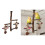 Wood Bird Perch Stand for Bird Lovers & Breeding Facilities Multicolor Safe Comfortable 2