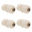 4 White Sisal Rope Rolls for Cat Tree Scratching Post Replacement 4