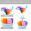 Blue Feathered Pompom Cat Teaser Toy Gift for Indoor Felines 4