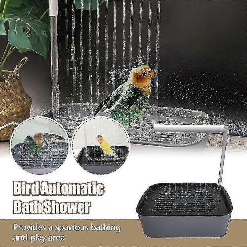 Automatic Parrot Bathtub with Shower Pet Circulating Water Bath Edition 0922 2