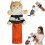 Interactive Cat Karate Kitty Wrestling Glove Soft Safe Hand Puppet Toy 1