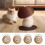 Mushroom Design Cat Scratching Post Durable Sisal Rope Stable Base for Indoor Cats 2