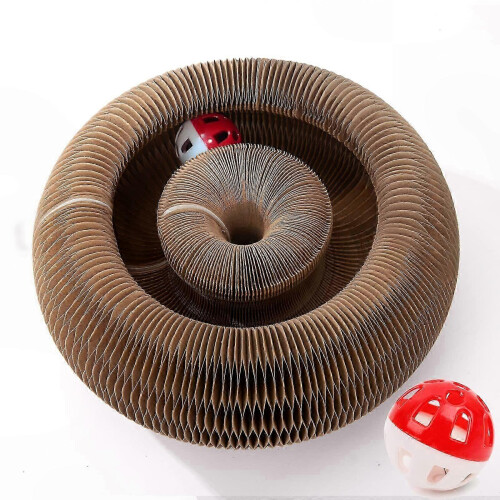 Magic Organ Interactive Cat Scratching Post Toy - Indoor Cat Mind & Body Exercise