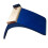10Pcs Plastic Blue Bird Dove Pigeon Rest Perches Frame Roost Stand Set 2