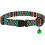 2Pk Soft Breakaway Bell Cat Collars - Adjustable Safety Kitten Collars Patterned Print (L) 2PCS 5