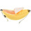 Lit hamac/nid banane pour hamster, accessoires pour cage de petits animaux, jaune 1
