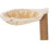 43cm Plush Spoon Shape Cat Window Hammock Washable Scratchproof Large Cat Tree Bed 5