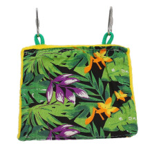 Green Sunshade Parrot Hanging Hammock Bird Nest Comfortable Pet Bed