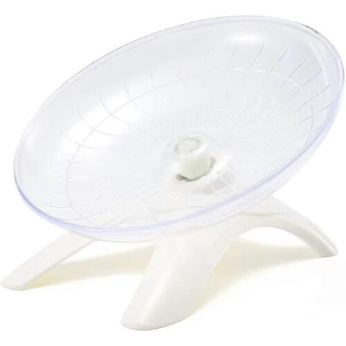 Silent Running Flying Saucer Exercise Wheel for Hamsters Gerbils Mice Hedgehogs 2