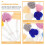 10Pcs Knit Mini Adjustable Pet Chicken Hat Decors Mixed Style 4
