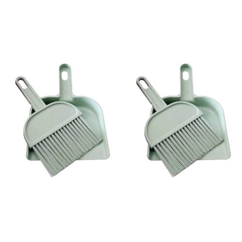 Mini Dustpan & Brush Set for Hedgehog & Small Animal Waste 2 Pack