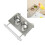 Multicolor Double Bowl Parrot Feeder with Perch Platform for Bird Rest Enrichment Fun 2