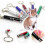 25-26 6 PCS Cat Dog Laser Toy Set Laser Pointer Mini Keychain LED Flashlight 5